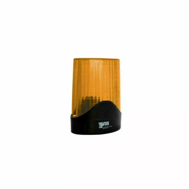 SCHARTEC Mini Signalleuchte 12v 24V und 230V LED gelb mit Stabantenne für  Garagentorantrieb Drehtorantrieb Schiebetorantrieb Warnleuchte Blinkleuchte  Warnlicht : : Baumarkt