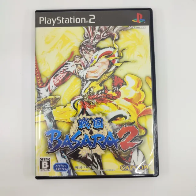 Sengoku Basara 2 Boxed Playstation 2 PS2 Japan Japanese Game