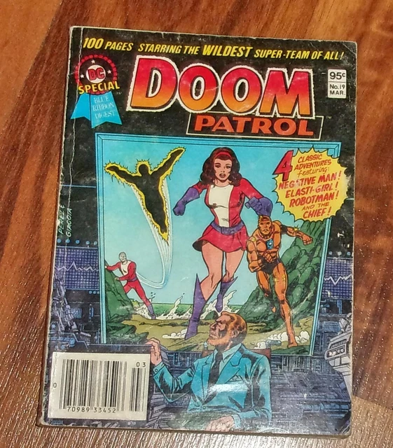 Dc Special Blue Ribbon Digest #19, Doom Patrol, Bronze Age, 1982