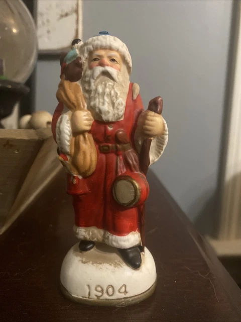 Memories Of Santa Collection “1904” (Bag Of Gifts Santa) Santa Ornament