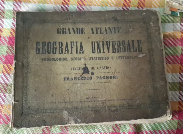Atlante Geografia Universale Disegni di F. Naymiller e P. Allodi - Pagnoni 1865 2