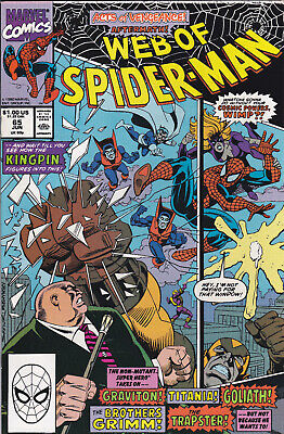 Web of Spider-Man #65 Vol. 1 (1985-1998, 2012)Marvel Comics,High Grade,Direct