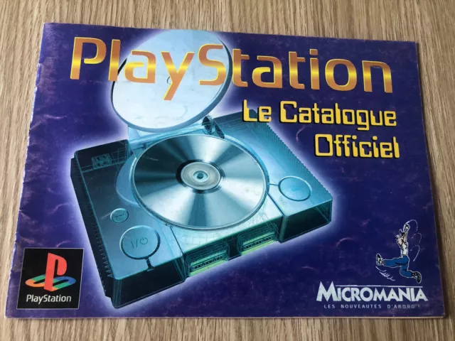 Le Catalogue Officiel Sony Playstation 1 Ps1 24 Pages Micromania Retrogaming