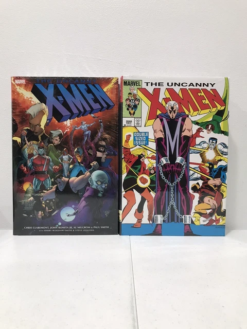 Uncanny X-Men Omnibus Volume 4 5 Standard Variant Lot OOP Sealed New Marvel