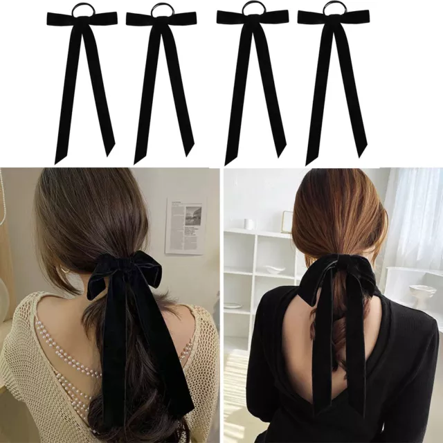 Elastic Hair Ribbon Vintage Hair Rope Hairbands  Women Girls