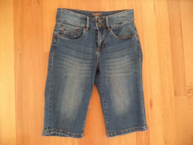 Katies Womens Blue Denim Shorts Size 8