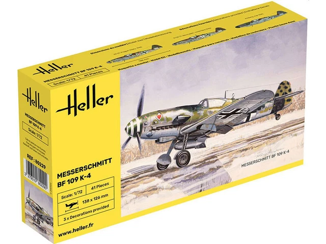 Messerschmitt Bf 109 K-4 - échelle 1/72 - HELLER 80229