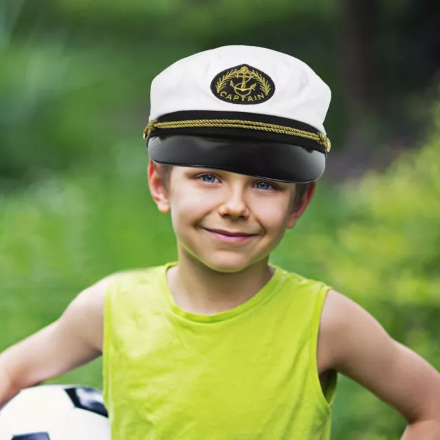 BOAT CAPTAINS HAT Face Shape Sailing Headgear Sailor Men and Women $10. ...