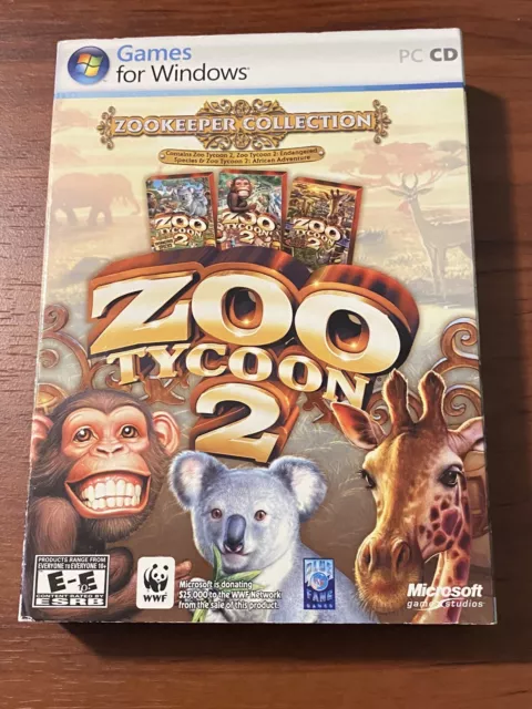 Zoo Tycoon 2: Zookeeper Collection (PC, 2006)