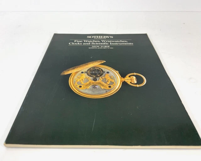 SOTHEBY'S Fine Wristwatches Clocks & Scientific Instruments NY Mon Jan 14 1985