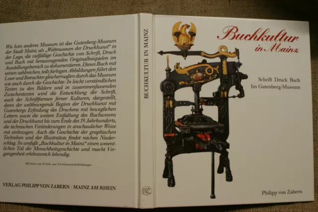 Sammlerbuch Schrift Druck Gutenberg Buchdruck alte Bücher Buchkunst Druckerei
