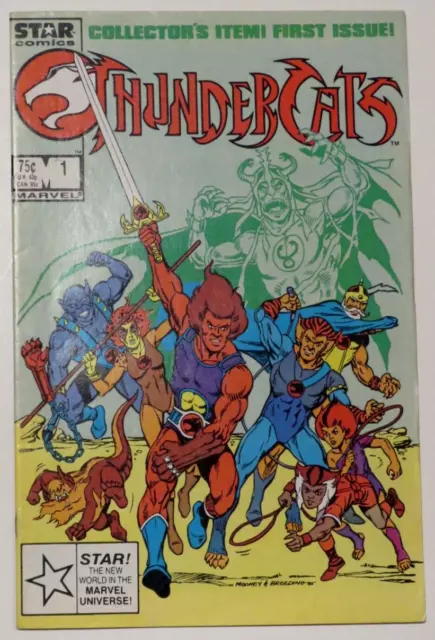 Thundercats #1, Direct Edition, 1985 Marvel Comic Book Star Comics