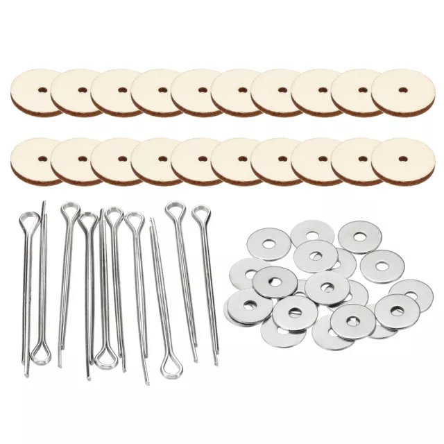 18mm Doll Joints, 20 Set Cotter Pin Joints Connector and Fiberboard Tray