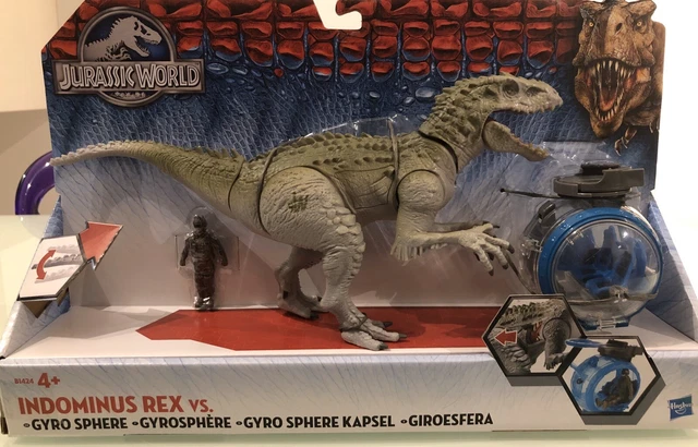 INDOMINUS REX GYROSPHERE Jurassic World Hasbro 2015 Girosfera