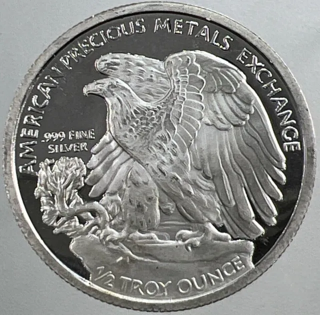 American Precious Metals Exchange 1/2oz Silver Coin | a3967