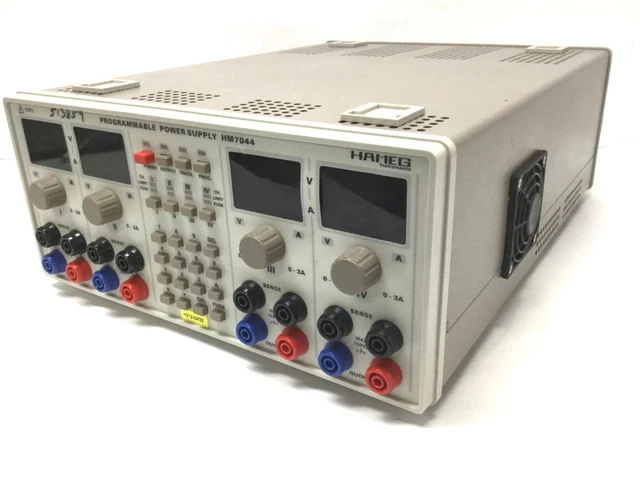 Hameg HM7044 Quadruple High Performance Programmable Power Supply 384W, 0-32VDC