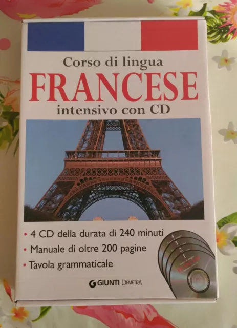 Corso Di Lingua Francese Intensivo Con Cd Giunti Demetra Nuovo In Offerta!