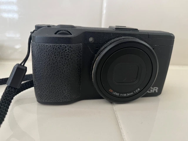 Ricoh GR 16.2MP Digital Camera - Black