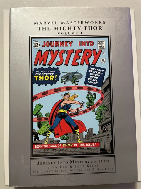 Marvel Masterworks: The Mighty Thor Vol 1 Hardcover Stan Lee Jack Kirby