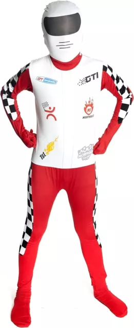 Morphsuits Official. Racing Driver Kids Fancy Dress Costume - Small (Age 6-8)