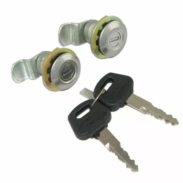 Fits Royal Enfield Classic Electra 500 EFI Side Panel Toolbox Lock Kit @UK