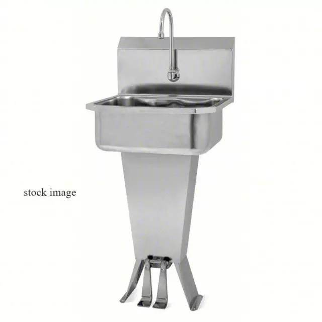 SANI-LAV 501L Hand Sink, 19" Lg x 18"  Wd, Stainless Steel