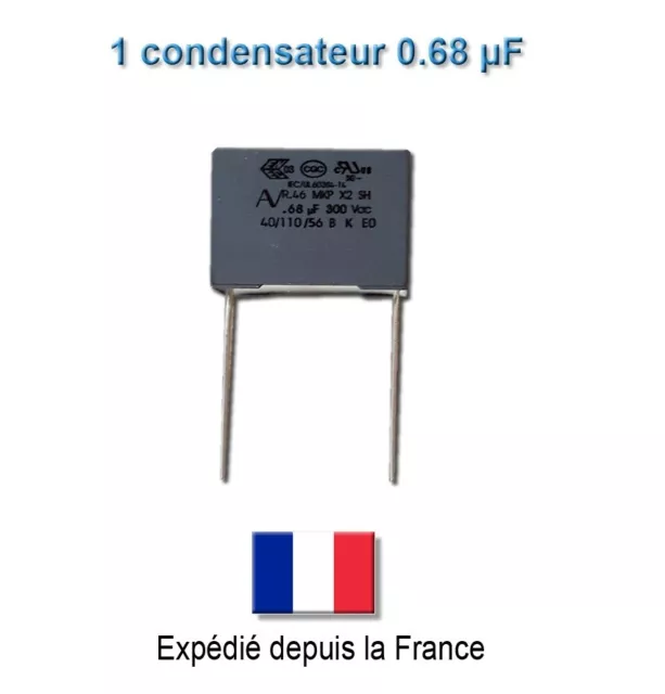 Condensateur MKP 0,68 µF