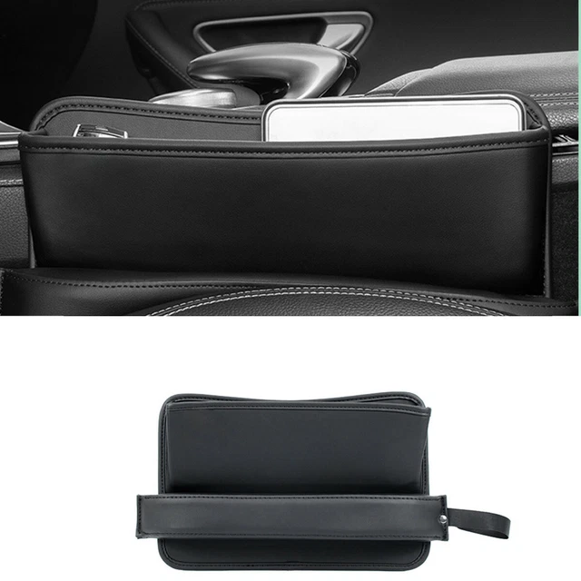 Car Seat Side Gap Slit Filler Pocket Phone Card Key Storage Organizer Holder