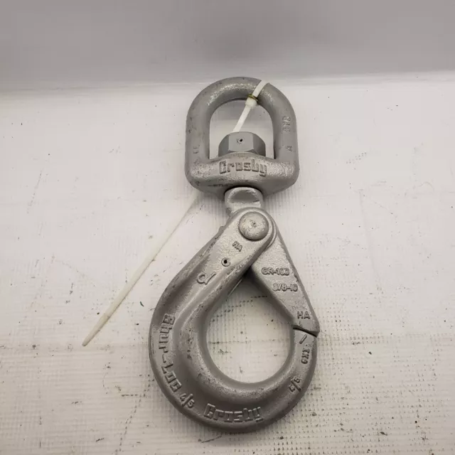 Crosby Swivel Shur-loc 3/8-10 GR-100 1/2 XXIP 1004322 HOOK, self closing hook