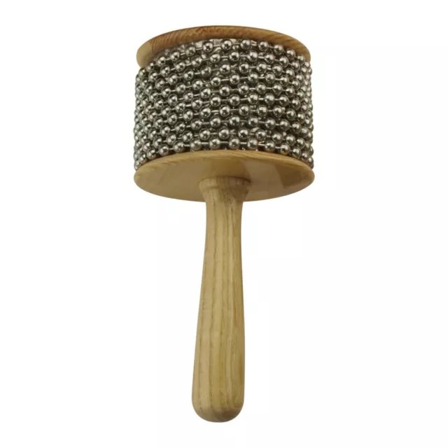 NEW Drumfire 8.5cm Wood Cabasa Hand Percussion Shaker Rhythm