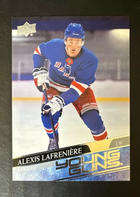 2020-21 Upper Deck Series  1 Hockey Alexis LaFreniere Young Guns #201 NY Rangers