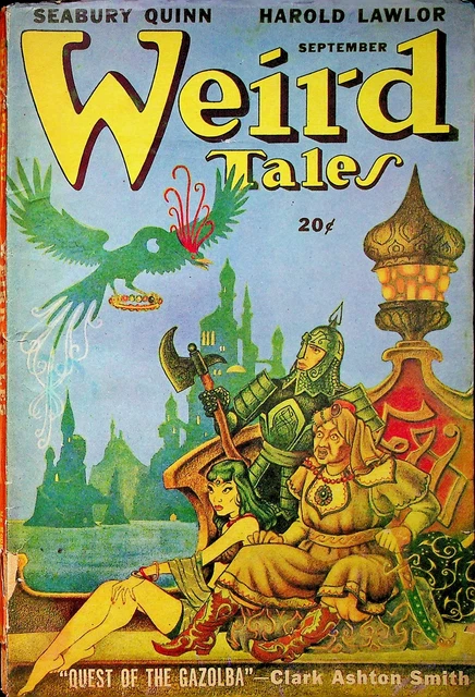 Weird Tales Pulp 1st Series Sep 1947 Vol. 39 #12 VG