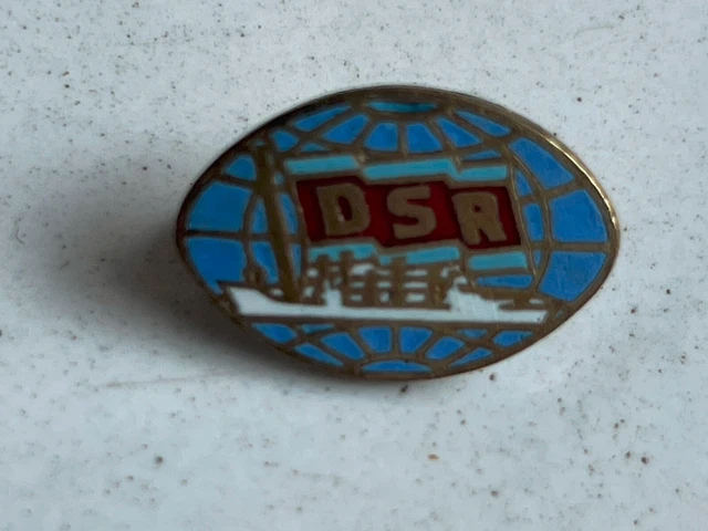 DDR ABZEICHEN DSR Ehrennadel Deutsche Seereederei Rostock Werft Hafen ddr-abzeichen-dsr-ehrennadel-deutsche-seereederei-rostock-werft-hafen