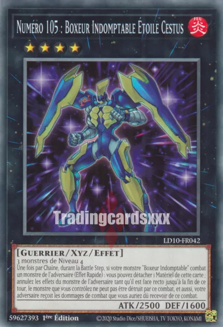 Yu-Gi-Oh! Numéro 105 : Boxeur Indomptable Étoile Cestus : C LD10-FR042