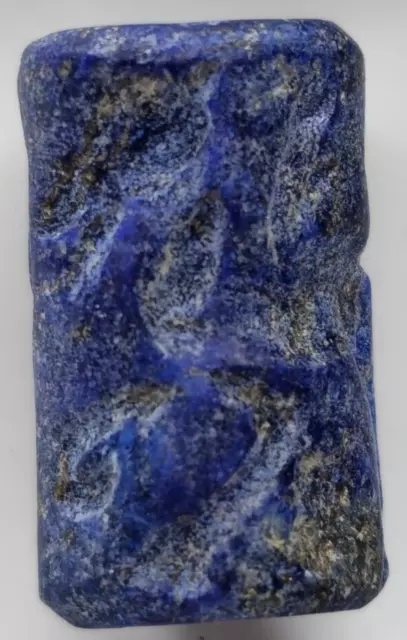 Lapis Lazuli Cylinder Seal Middle Eastern Art. 3.3Gr 16Mm