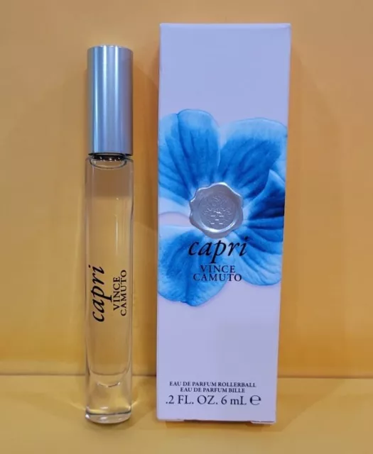 3X VINCE CAMUTO CAPRI for Women Perfume 0.25oz / 7.5ml Each EDP Mini - NEW  $14.95 - PicClick