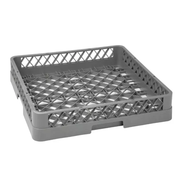 Dishwasher Rack Open Cup 500x500mm Vogue Warewasher Tray Basket Commercial