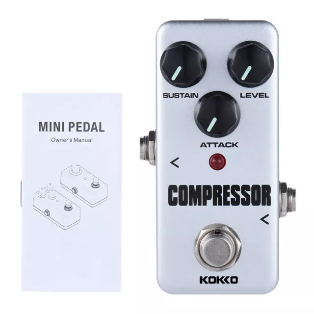 KOKKO FCP2 Mini Compressor Pedal Portable Guitar Effect Pedal C7Z9 2