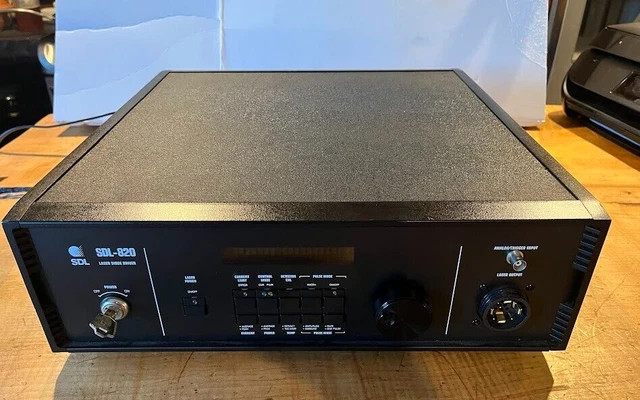 Spectra Diode Labs SDL-820 Laser Diode Driver Zecotek Laser Output