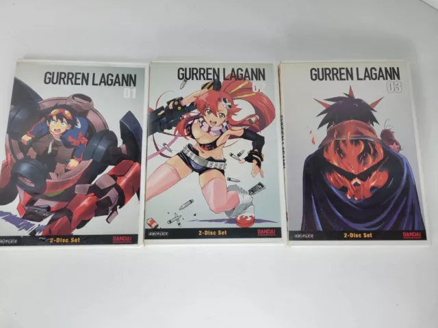 ANIME TENGEN TOPPA: GURREN LAGANN RAGAN-HEN THE MOVIE DVD REG ALL + FREE  ANIME