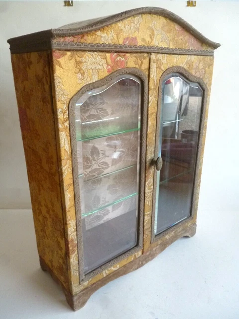 Armoire Miniature Rétro échelle 1:12 - Pour Maison De Poupée, Décoration Cottage En Bois