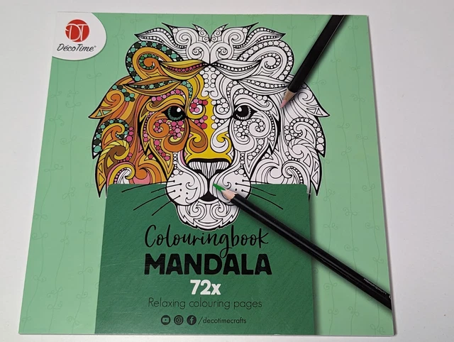 Mandala Malbücher für Erwachsene Malbuch 72 Motive Ausmalen Malen Zeichnen