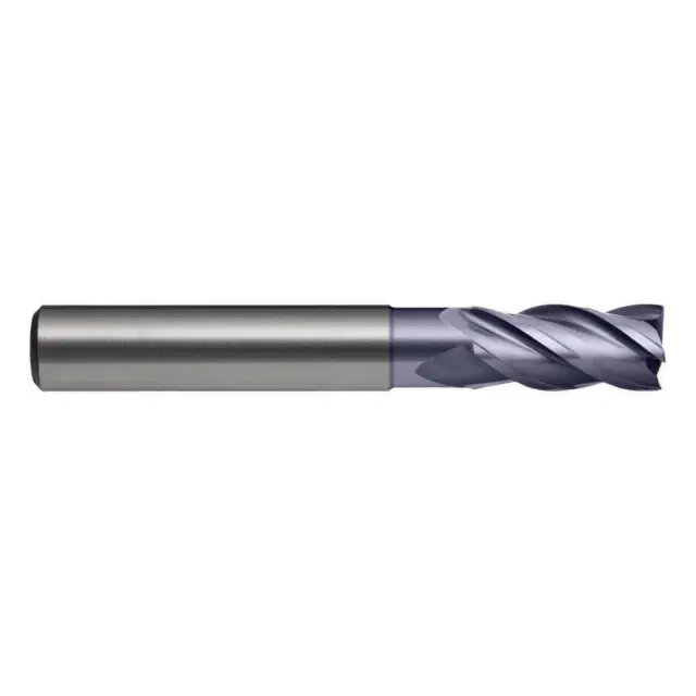 Sutton E535 Metric 4 Flute Endmill - Carbide VHM Ultra AlCrN - Long