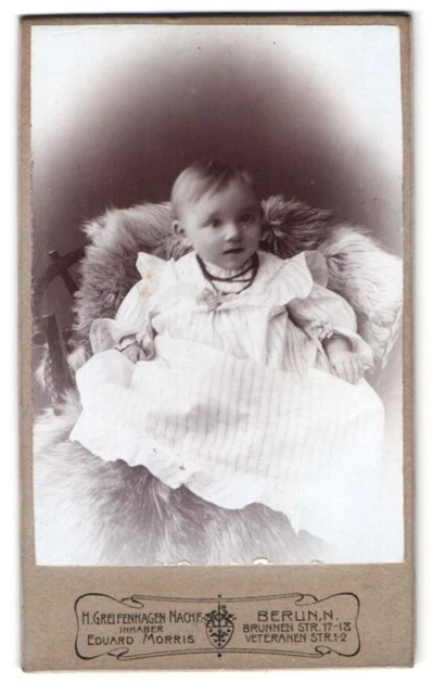 Fotografie H. Greifenhagen Nachf., Berlin, Brunnenstraße 17-18, Portrait Kleink