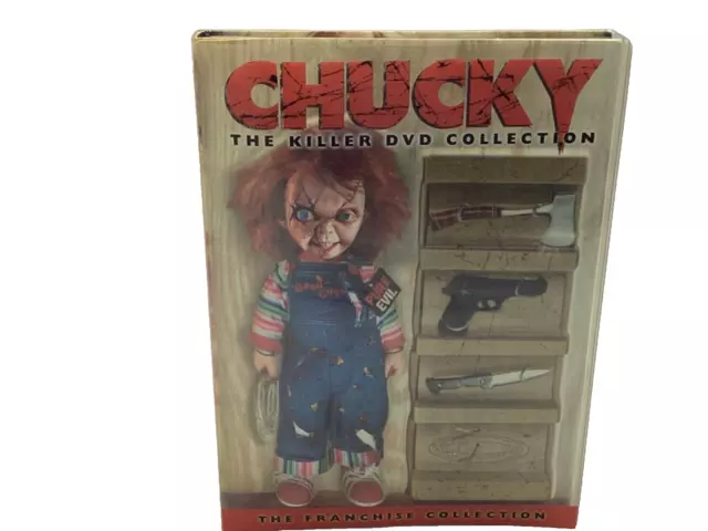 Chucky The Killer DVD Collection: Child's Play 2 & 3 / Bride & Seed Of Chucky