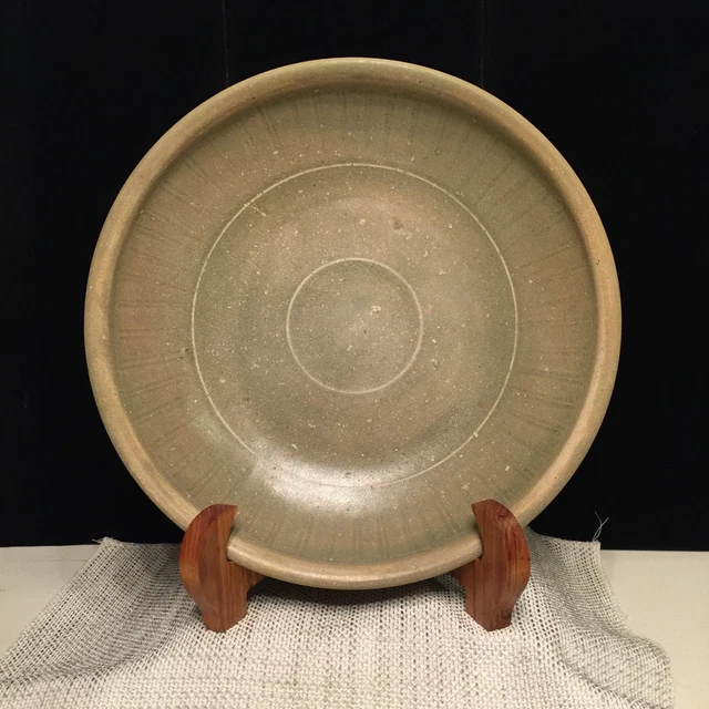 **RARE** Authentic 15th Century A.D. Burmese Celadon Large Plate