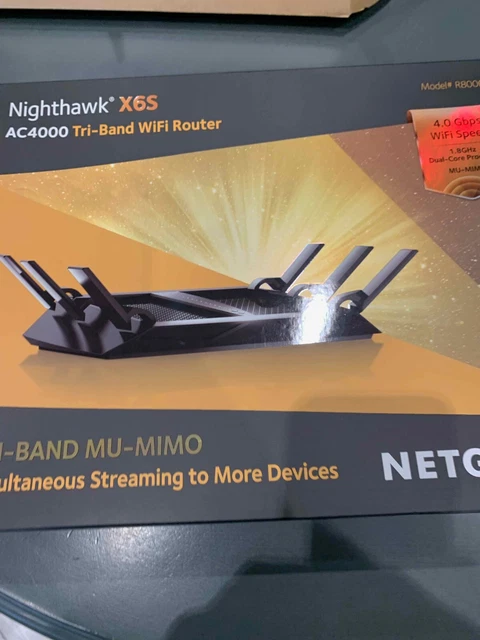 NETGEAR Nighthawk X6S router Wi-Fi intelligente (R8000P) - router tri-band AC4000 2