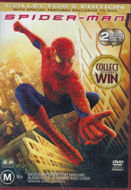 Spider-Man DVD - Tobey Maguire - Kirsten Dunst - 2 Disc Set