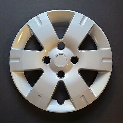 One Wheel Cover Hubcap Fits 2007-2012 Nissan Sentra 15" Silver 6 Spoke