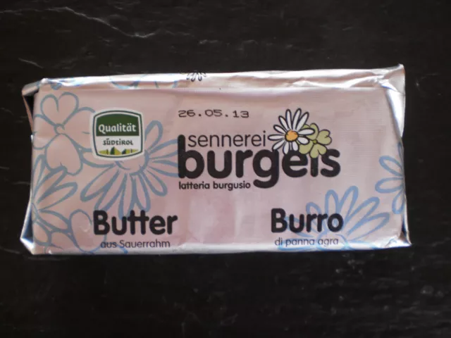 Südtiroler Butter aus Burgeis von der Sennerei keine Industrieware